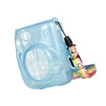 thumbnail image 1 of justharion Protective Hard Case Anti-dust Strap for Instax Mini 11 Polaroid Camera Blue, 1 of 7