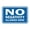 Blue, variant on Classic Framed No Negativity Allowed Here Sign (Lt Gray) - Small