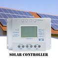 thumbnail image 3 of Controlador de carga solar de 12V 24V Pantalla LCD 60A Regulador de cargador de panel solar Hugtrwg Para estrenar, 3 of 9