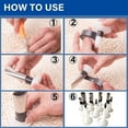 thumbnail image 4 of 14pcs Stainless Steel Perfect Caulking Nozzle Applicator Sealant Finishing Tool, 4 of 6