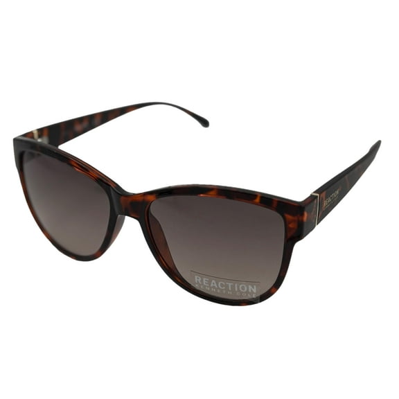 Kenneth Cole Reaction Mens Soft Square Dark Havana Sunglass KC1344. 52F