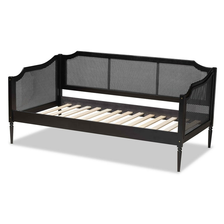 Baxton Studio Hancock Mid-Century Modern Charcoal Finished