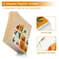 thumbnail image 5 of Yayeee Napkin Holder for Table Kitchen Paper Tissue Organization, Cartoon Plants, 5 of 8