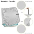 thumbnail image 6 of KUIFORTI Large Windshield Sun Shade for Women, Sea Turtle Automotive Windshield Sunshades | Oversized Sunshade for Car Windshield | 66.53" Heat-Resistant Barrier, 6 of 6