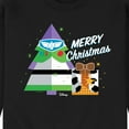 thumbnail image 3 of Toy Story - Merry Christmas Toy Story - Men's Crew Neck Fleece Pullover, 3 of 5