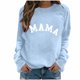 thumbnail image 1 of TaTaai Hoodies Shirts for Women Early Fall Long Sleeve Tops Vintage Graphic Outfits Tops Fashion Pullover Tees Gift, 1 of 6