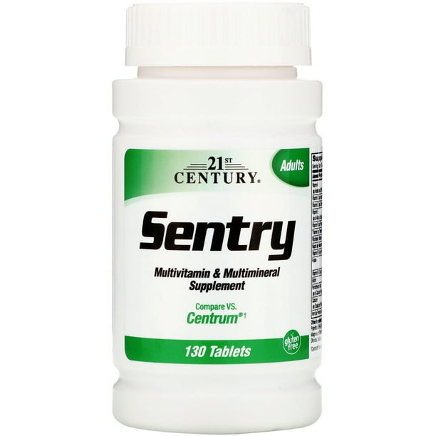 Sentry, Multivitamin & Multimineral Supplement, 130 Tablets