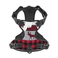 thumbnail image 4 of Gaeub Buffalo Plaid Forest Gaeub Buffalo Plaid Forest No Pull Dog Harness, Secure and Adjustable Pet Vest for Outdoor Activities - Large, 4 of 8