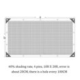 thumbnail image 4 of Lona de malla duradera Shade Cloth Winemana, 40% negra, 3 x 6 m, 4 of 7