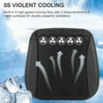 thumbnail image 5 of Giunmcul 50% Off Clear Car Cushion Summer Cool and Ventilated Seat Cushion Breathable Heat Dissipation Home USB Fan Cushion Car Ice Silk Cool Pad, 5 of 5