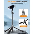 thumbnail image 3 of Trípode para teléfono Victiv magnético 70" con palo selfie y control remoto, 3 of 9