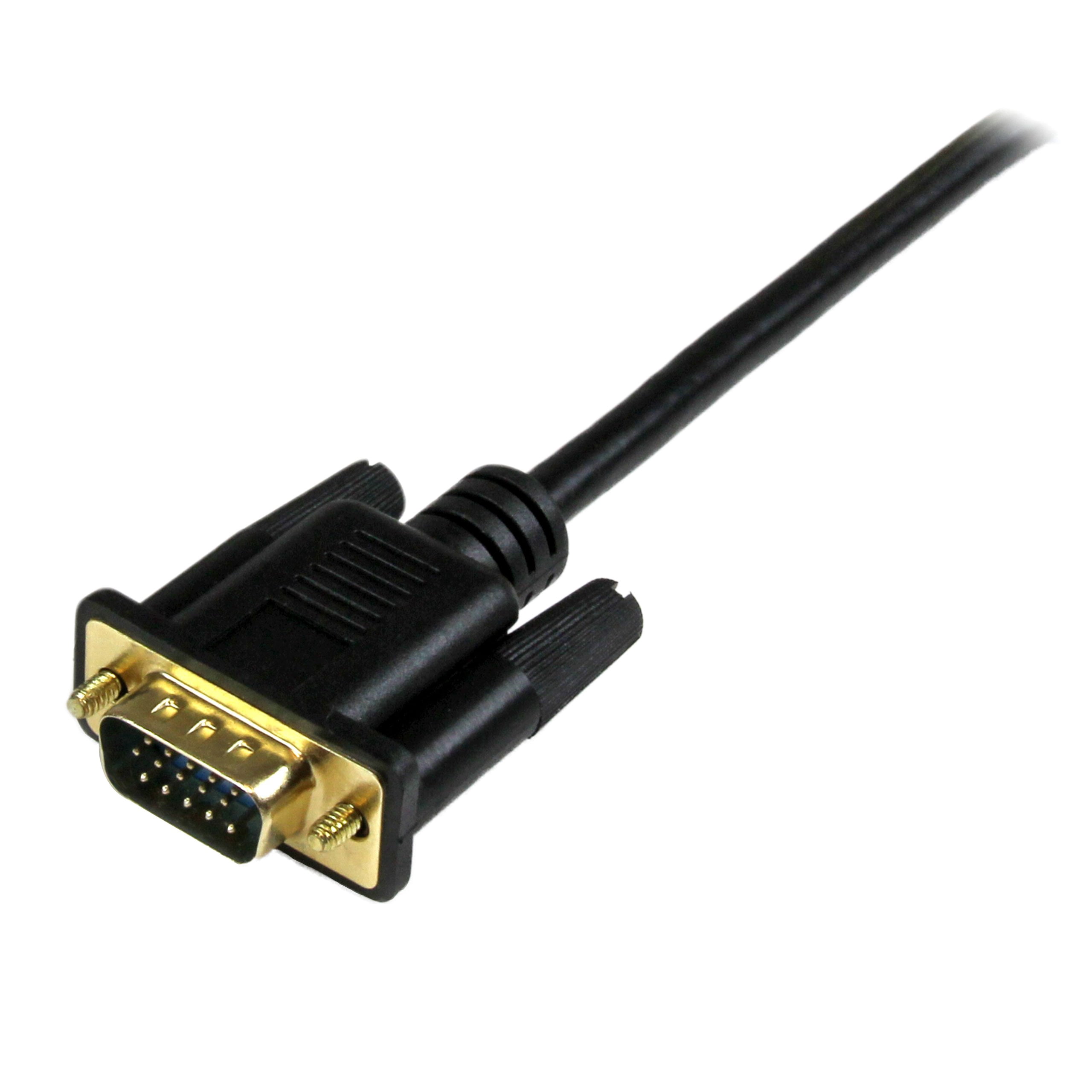 StarTech 3ft HDMI to VGA Active Converter Cable