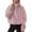 Pink, variant on 2025 Spring Hoodie Blue Hoodie Long Sleeves V-Neck Long Sweaters for Women Solid Color Fashion Cardigan Casual Wear Hoodie(S)