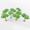 thumbnail image 4 of Bewildely Miniature Trees Plastic Artificial Plants Toys and Ecological Ornament Large Landscape Forest Wild Simulation Small Decoración del hogar 13.5 cm, 4 of 6