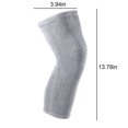 thumbnail image 3 of Idoravan Knee Brace for Men Women Clearance Winter Self-Heating Knee Protector Wormwood Hot Compress Cold Protection Knee Sleeve for Men/Women Gray, 3 of 6