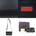 thumbnail image 5 of Pre-Owned Valentino Garavani shoulder bag leather black men's women's h30883a (Good), 5 of 5