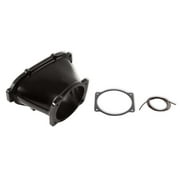 Holley EFI 300-630BK Billet Aluminum LS Front-Feed Lo-Ram 105 mm Throttle Body Adapter