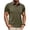 Army Green, variant on Men's Collared Polo Shirt Short Sleeve With Pocket Casual T-Shirt Comfortable & Stylish For Spring And Summer Daily Wear Tops,Army Green,M