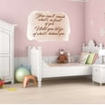 thumbnail image 2 of Family You Cant Reach Whats in Front Uplifting Quote Wall Decal Decoration Until You Let Go Life Inspirational Quotes Motivation Lasts Years and Easily Removable - Size: 20 In(W) x 16 In(H), 2 of 5