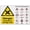 Warning Sign 3, variant on Danger Hazardous Waste Storage Guidance 8"x12", Aluminum Tin Warning Signs for Home Outdoor Garden, Durable Waste Sign