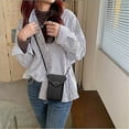 thumbnail image 5 of Bolso Bandolera Para Mujer, Bolso Bandolera De Cuero Pu Con Broche De Metal Y Ventana Transparente, Bolso Bandolera Con Pantalla Táctil Bolso Para Teléfono Móvil Con Correa Para Celular, 5 of 5