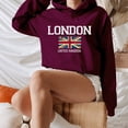 thumbnail image 5 of yunLCZ Women Blouses Womens Hoodies Oversized Sweatshirts Pullover Fleece Sweaters Long Sleeve Winter Fall Outfits Fashion Y2k Clothes Polyester RD3 S, 5 of 5