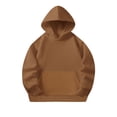 thumbnail image 4 of Chandail en Molleton à Col Rond pour Bébé, Robe Chandail en Molleton à Capuche, Chandail en Molleton à Capuche Surdimensionné Mode Enfants Manches Longues Chandail 4-14 Ans pour Fille et Garçon, 4 of 8