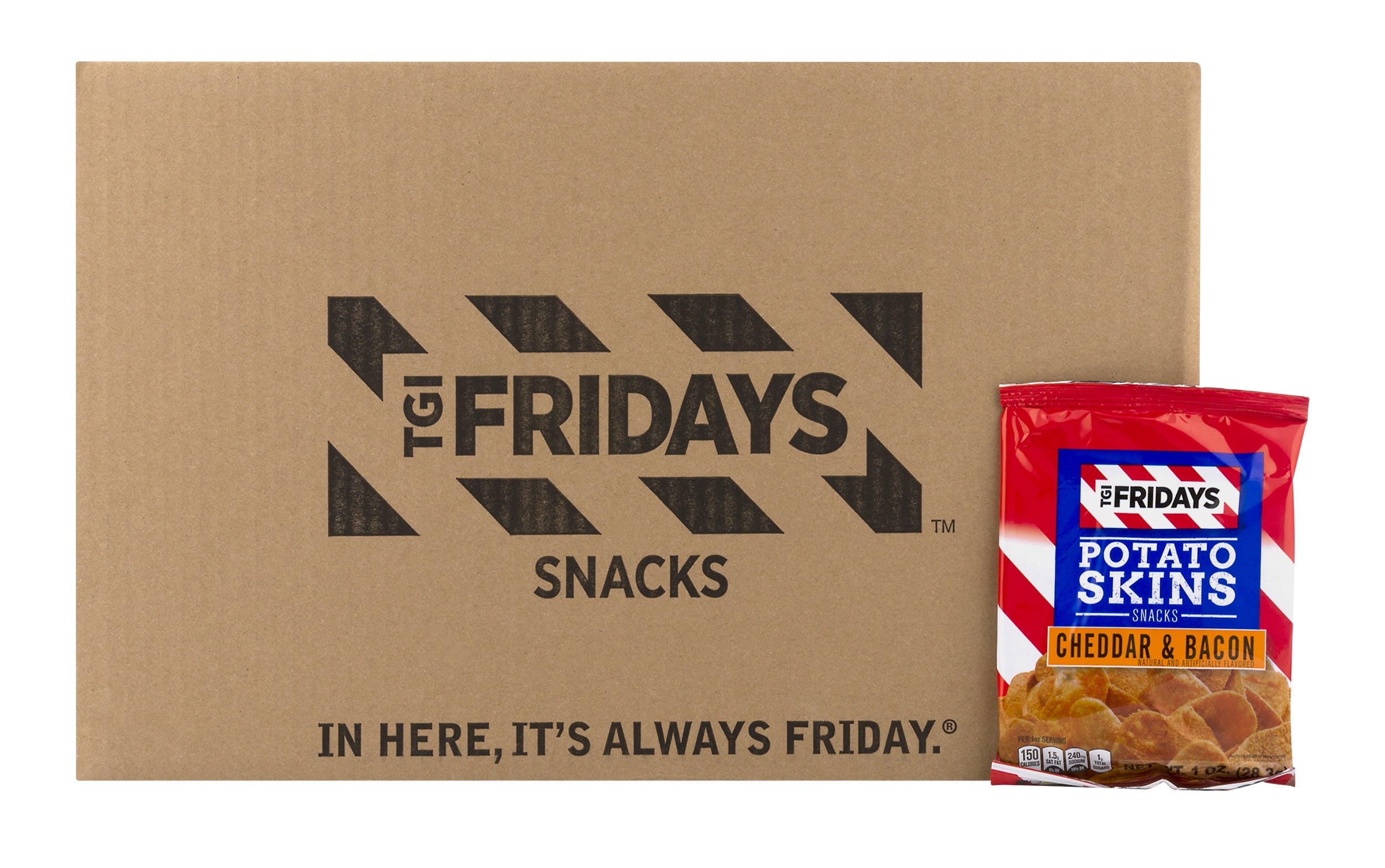 Tgi Fridays Cheddar Bacon Potato Skins 72 Ct Walmart Com Walmart Com