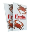 thumbnail image 4 of A-frame Sidewalk Crabs 24" x 36" Double Sided A-Frame Sidewalk Sign, Includes 2 Plastic Inserts | Foldable Portable White Signicade Sandwich Board Signs, 4 of 5