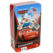 disney pixar cars 2 dominoes game set in metal tin