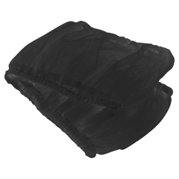 LOLIPPYY Black Polyester Bird Cage Cover, Protective, Easy to Install, Reusable & Washable, Fits Most Bird Cages 70 x 70 cm