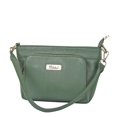 thumbnail image 6 of Sishka Olive Genuine Leather Ladies Bags – Compact Tote Shoulder Bag for Women with Top Zipper Closure, Stylish Daily & Travel Use, 6 of 10