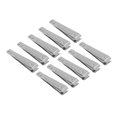 thumbnail image 1 of Fish Bone Tweezers, Stainless Steel Garlic Tweezers Portable 10pcs Clamp Design  for Kitchen, 1 of 7