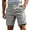 b-417Light Gray1751, variant on PIMSSY Men Shorts Versatile Casual Shorts For Summer Solid Color Easywear Comfort Breathable Lightweight For Everyday Leisure Outdoor Male Stylish Bottoms