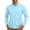 #244-Light Blue, variant on Men Solid Long Sleeve Sun Protection Jacket Quick Dry Lightweight UV Protection Top Light Blue XL Gifts for Father