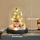 thumbnail image 3 of Árbol De Navidad Led Con Campana De Cristal, Muñeco De Nieve De 5 Pulgadas, Tarro Decorativo Con Base, Decoración Iluminada Para Flores, Centro De Mesa, Fiesta De Navidad En Casa., 3 of 5