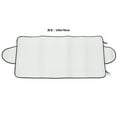 thumbnail image 6 of Windshield Snow Cover and Ice Protector, All Weather Thermal Car Front Window Shield for Snow Frost Rain UV and Dust Protection, 600D Polyester Windshield Guard with Anti-Theft Side Panels, 6 of 8