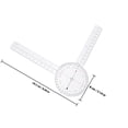thumbnail image 4 of WASHWEPE 4pcs Angle Ruler Precision Goniometer Protractor For Woodworking Architectural Design And Drawing Measurements, 4 of 8