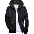 thumbnail image 1 of ORUYROP Sweat à Capuche Zippé pour Hommes, Mode Automne/hiver 2023, Veste Décontractée à Manches Longues, 1 of 5
