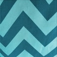 thumbnail image 1 of Ahgly Company Machine Washable Indoor Square Transitional Dark Cyan Green Area Rugs, 5' Square, 1 of 7