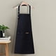 thumbnail image 5 of Delantal impermeable de cocina de algodón | Babero ajustable resistente al aceite | Cocina unisex para adultos y repostería | Bolsillo del móvil | 29,5"x26,8" | Azul Negro Caqui Café Verde, 5 of 6