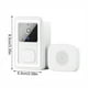 thumbnail image 3 of Timbre de puerta inteligente inalámbrico con vídeo y control remoto, WiFi, visión nocturna HD, audio bidireccional, seguridad, con pilas y plástico Dingdong., 3 of 9
