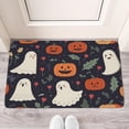 thumbnail image 2 of Evil Pumpkin Ghost Welcome Doormat,Non-Slip Doormat Happy Halloween Mat 17x30 Inch Floor Mat for Room Winter Laundry, 2 of 6