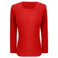 thumbnail image 4 of EDFBUYKRS Blouses for Women Dressy Lace Long Sleeve Shirts Fall Casual V Neck Tunic Tops Xl, 4 of 5