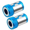 thumbnail image 2 of Screwdriver Magnetizer Ring 2-Pack - Metal Magnetic Screw Holder Tool for Hex Screwdriver & Power Bits - Instantly Magnetize Screwdriver Heads - Prevents Screw Slipping & Improves Work, 2 of 7