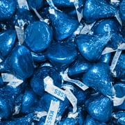 90ct Dark Blue Candy Hershey's Kisses (approx 90 pcs)