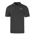 thumbnail image 2 of Men's Cutter & Buck Heather Black Virginia Tech Hokies Forge Eco Stretch Recycled Polo, 2 of 3