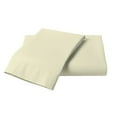 thumbnail image 5 of BedDecor 600 TC 100% Egyptian Cotton 3 Pcs Duvet Cover Solid (Ivory, Twin/Twin Xl), 5 of 7