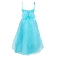 thumbnail image 7 of inhzoy Kids Girls Sleeveless Rhinestone Bow-Knot Wedding Bridesmaid Flower Dress, 7 of 7
