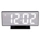 thumbnail image 5 of Bewildely Reloj despertador Digital con espejo LED, reloj electrónico de , multifunción, pantalla nocturna, despertador de escritorio, sistema No.02 2Conjunto, 5 of 6